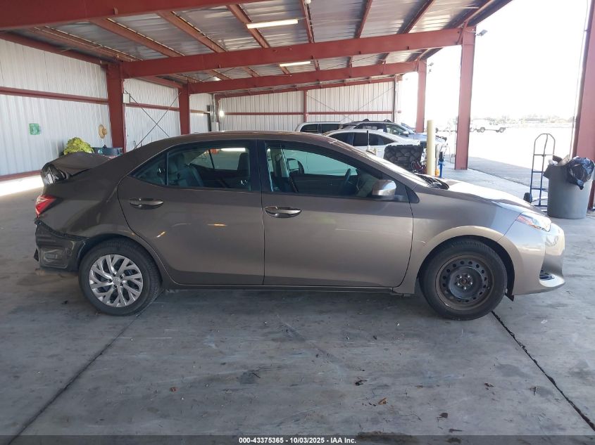 2018 Toyota Corolla Le VIN: 2T1BURHE2JC111349 Lot: 43375365
