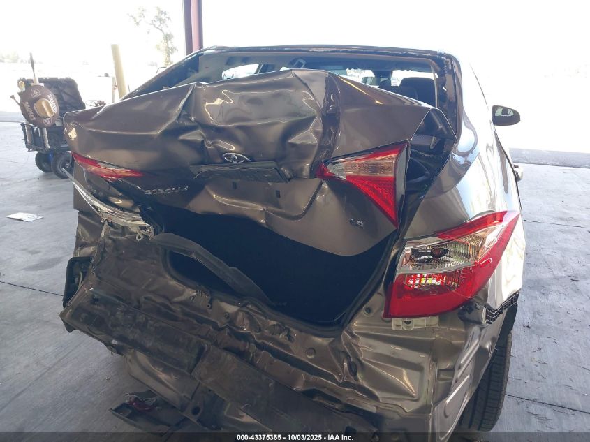 2018 Toyota Corolla Le VIN: 2T1BURHE2JC111349 Lot: 43375365