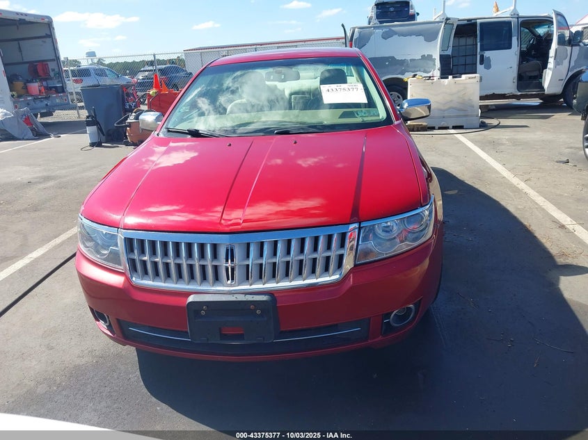 2009 Lincoln Mkz VIN: 3LNHM26T09R629187 Lot: 43375377