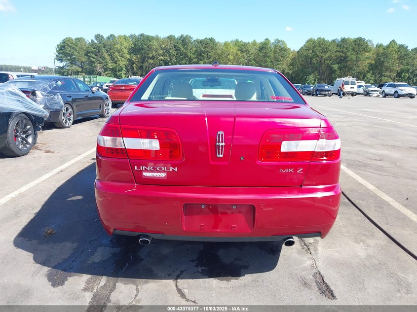 2009 Lincoln Mkz VIN: 3LNHM26T09R629187 Lot: 43375377