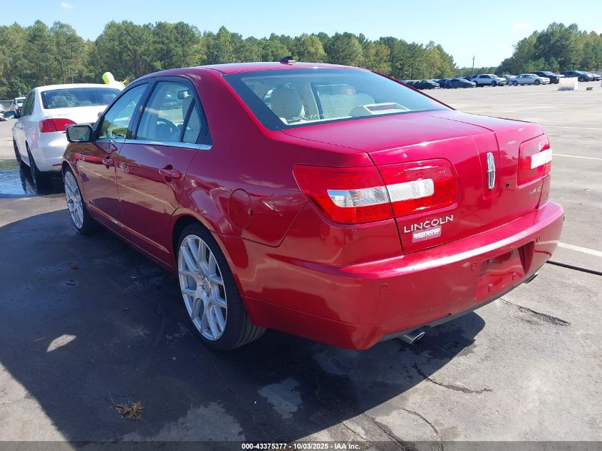 3LNHM26T09R629187 2009 LINCOLN MKZ photo no. 3
