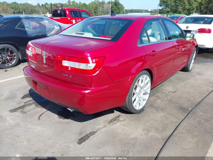 3LNHM26T09R629187 2009 LINCOLN MKZ photo no. 4