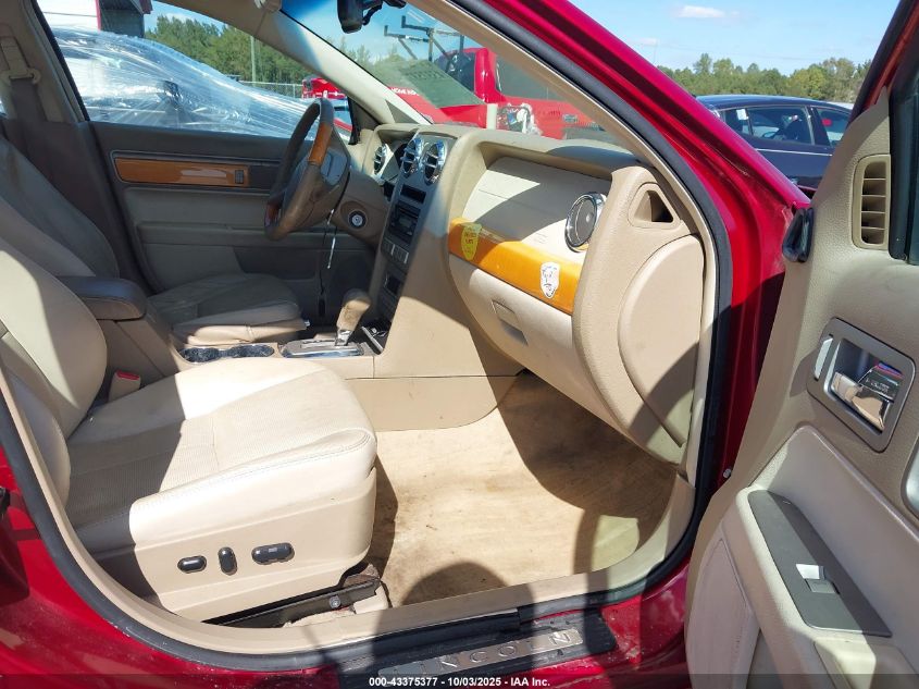 3LNHM26T09R629187 2009 LINCOLN MKZ photo no. 5