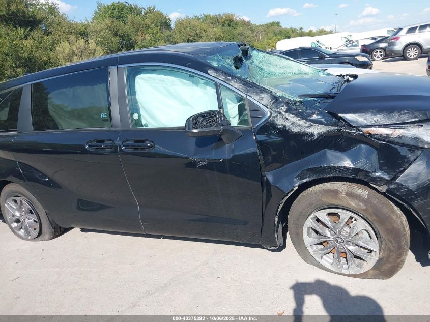 2025 Toyota Sienna Le VIN: 5TDKRKEC5SS246474 Lot: 43375392