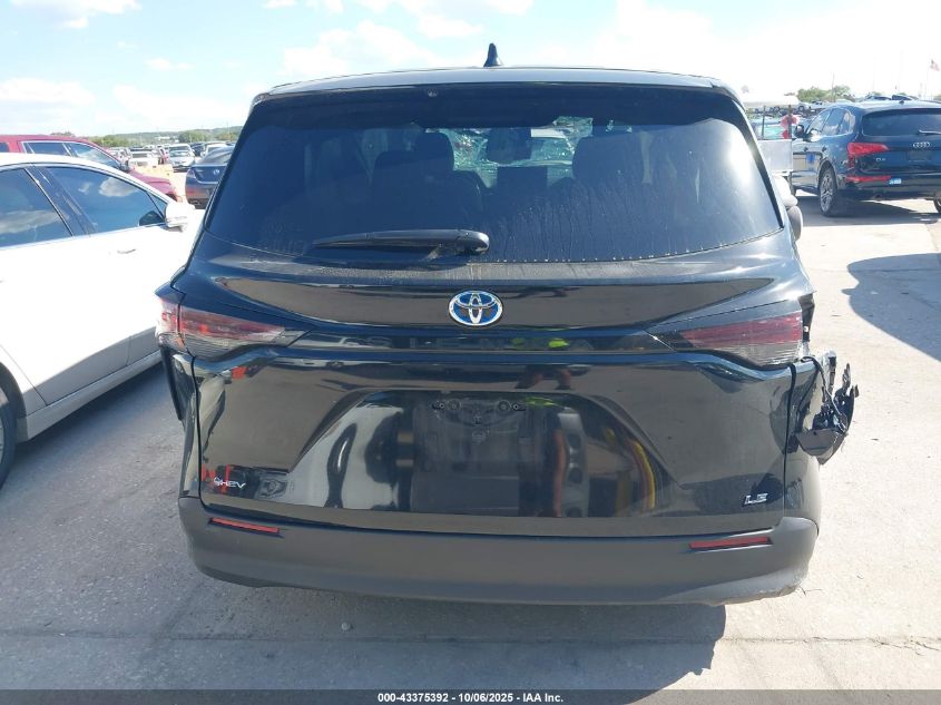 2025 Toyota Sienna Le VIN: 5TDKRKEC5SS246474 Lot: 43375392