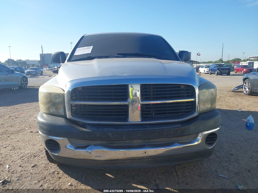 2008 Dodge Ram 1500 St/Sxt VIN: 1D7HA16K58J181803 Lot: 43375399