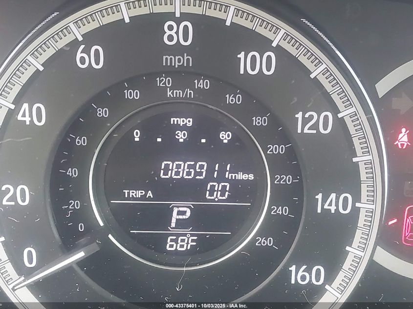 2016 Honda Accord Lx VIN: 1HGCR2F33GA193427 Lot: 43375401