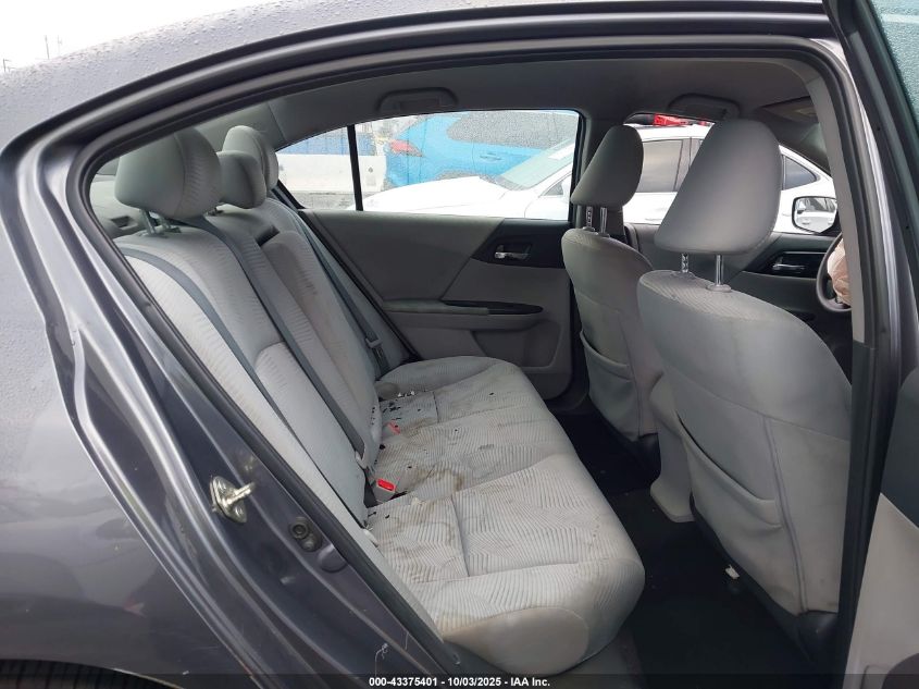 2016 Honda Accord Lx VIN: 1HGCR2F33GA193427 Lot: 43375401