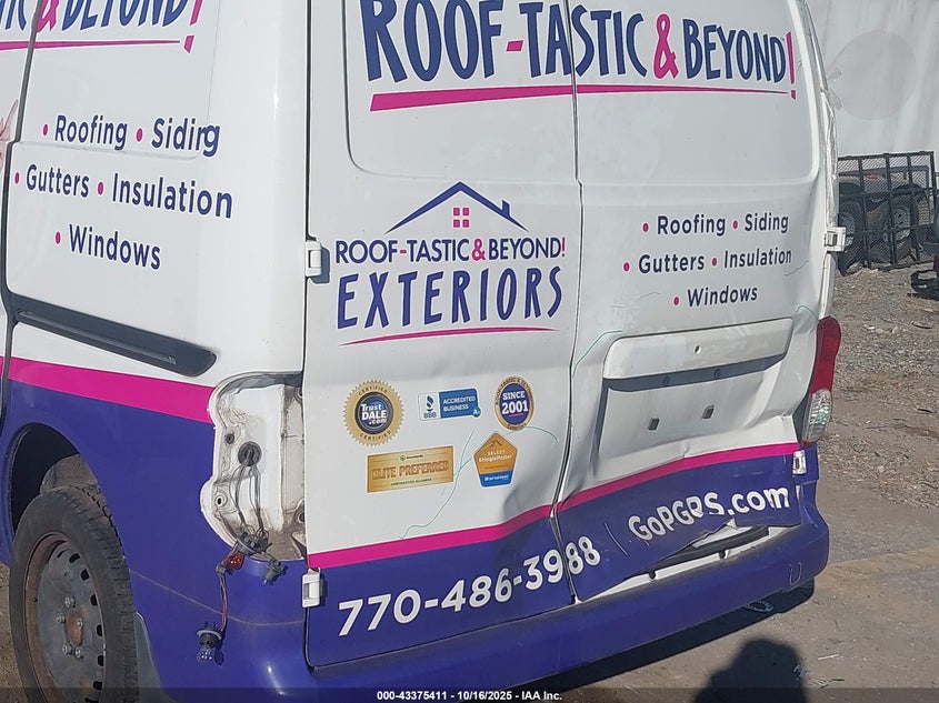 2020 Nissan Nv200 Cargo Sv Xtronic Cvt VIN: 3N6CM0KN7LK699499 Lot: 43375411