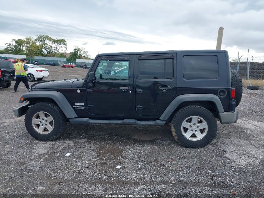 2010 Jeep Wrangler Unlimited Sport VIN: 1J4BA3H12AL102415 Lot: 43375434