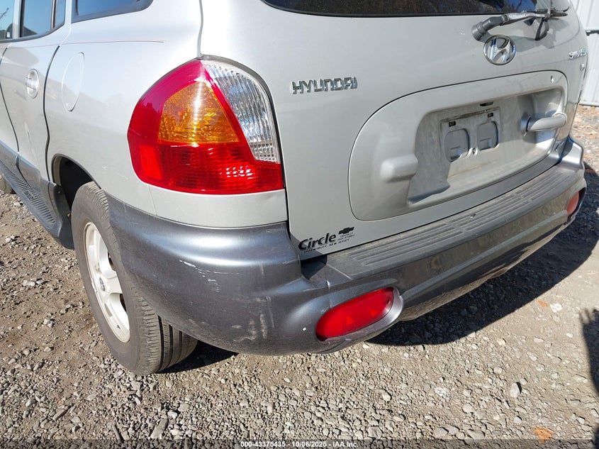 2004 Hyundai Santa Fe Gls VIN: KM8SC73DX4U769395 Lot: 43375435