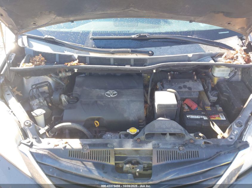 2011 Toyota Sienna Le V6 VIN: 5TDKK3DC3BS149110 Lot: 43375456