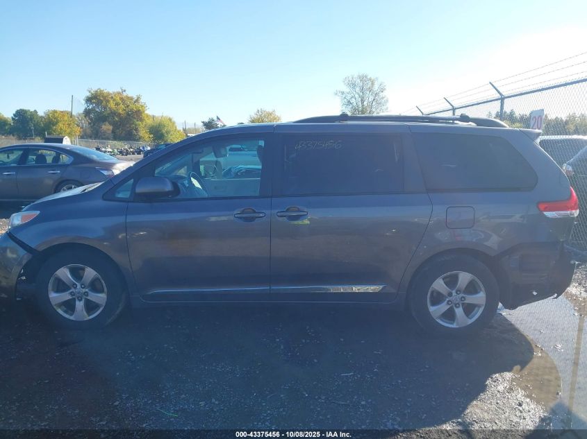 2011 Toyota Sienna Le V6 VIN: 5TDKK3DC3BS149110 Lot: 43375456