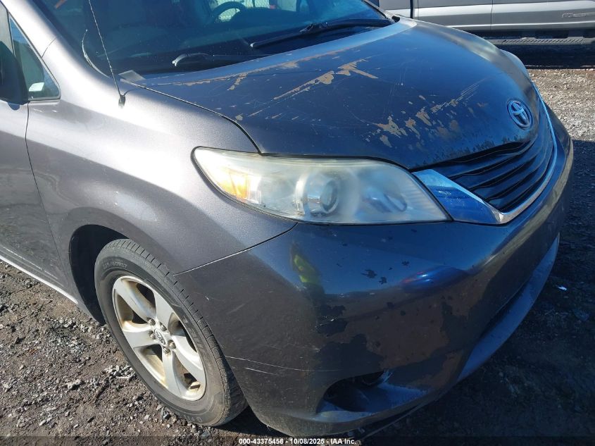 2011 Toyota Sienna Le V6 VIN: 5TDKK3DC3BS149110 Lot: 43375456