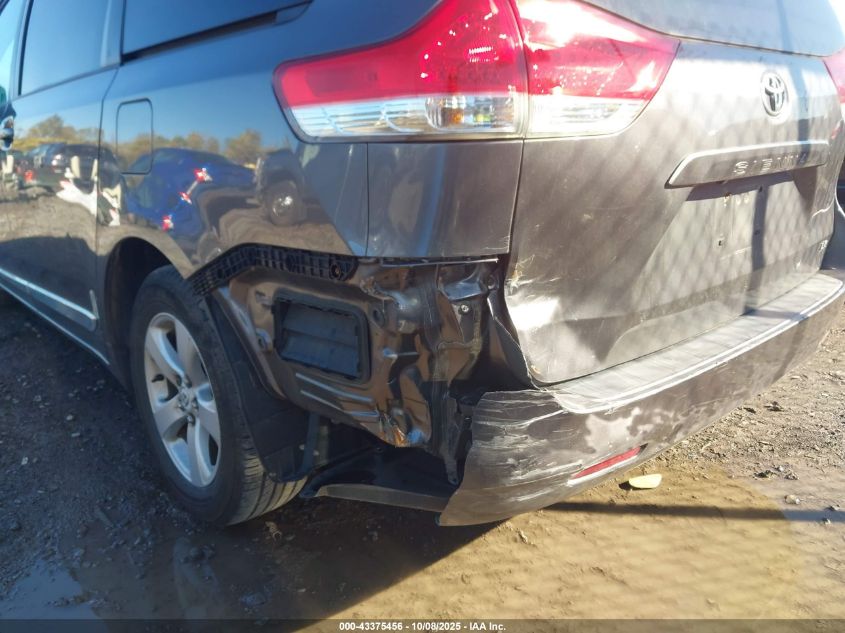 2011 Toyota Sienna Le V6 VIN: 5TDKK3DC3BS149110 Lot: 43375456