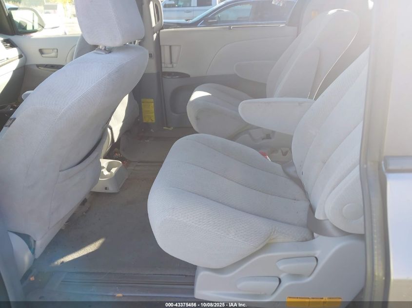 2011 Toyota Sienna Le V6 VIN: 5TDKK3DC3BS149110 Lot: 43375456