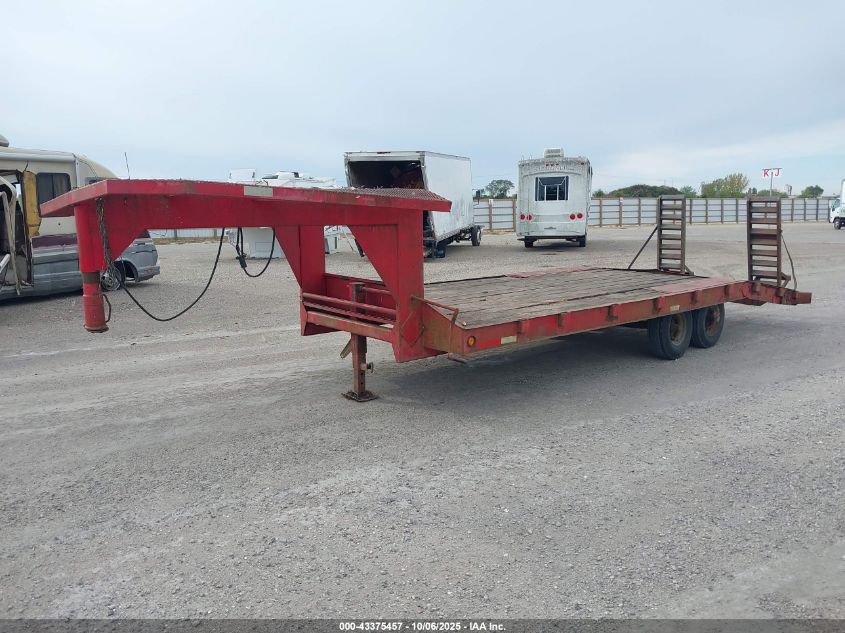 2007 Trailer Gooseneck