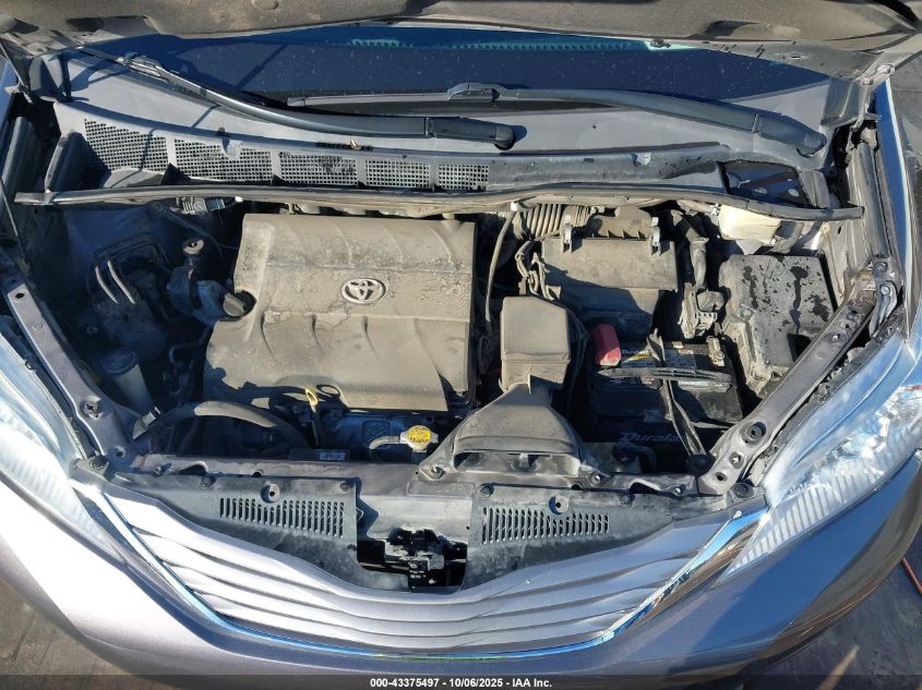 2016 Toyota Sienna Xle Premium 8 Passenger VIN: 5TDYK3DC4GS726633 Lot: 43375497