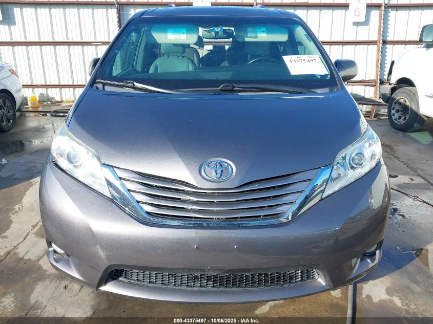 2016 Toyota Sienna Xle Premium 8 Passenger VIN: 5TDYK3DC4GS726633 Lot: 43375497