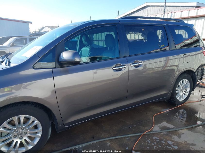2016 Toyota Sienna Xle Premium 8 Passenger VIN: 5TDYK3DC4GS726633 Lot: 43375497