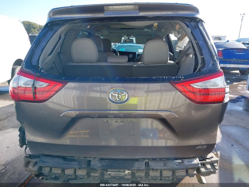 2016 Toyota Sienna Xle Premium 8 Passenger VIN: 5TDYK3DC4GS726633 Lot: 43375497