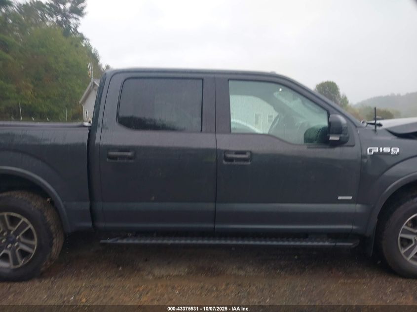 2017 Ford F-150 Xlt VIN: 1FTEW1EP9HFA82545 Lot: 43375531