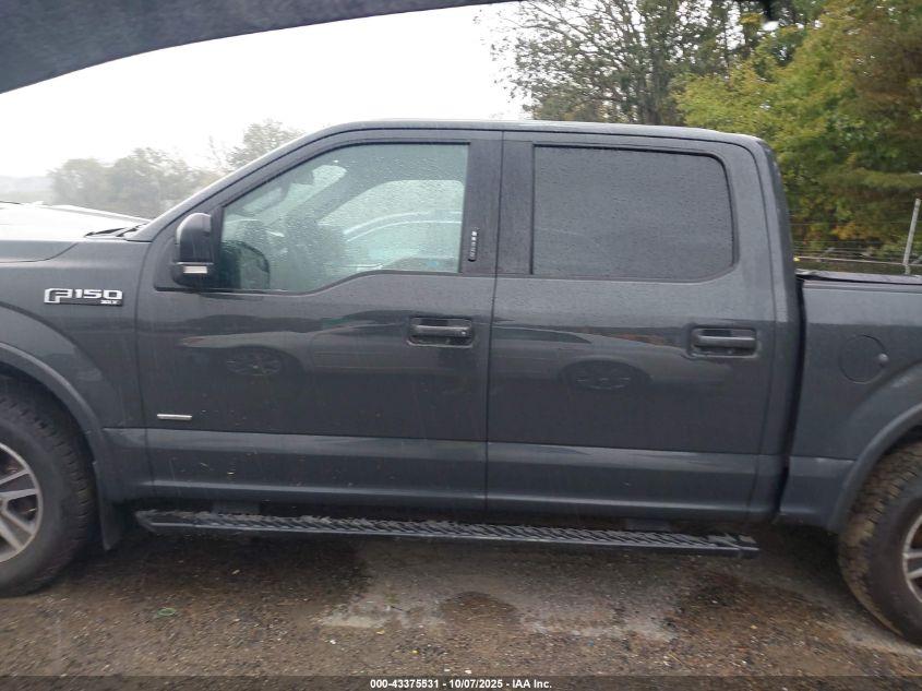 2017 Ford F-150 Xlt VIN: 1FTEW1EP9HFA82545 Lot: 43375531