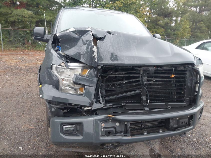 2017 Ford F-150 Xlt VIN: 1FTEW1EP9HFA82545 Lot: 43375531