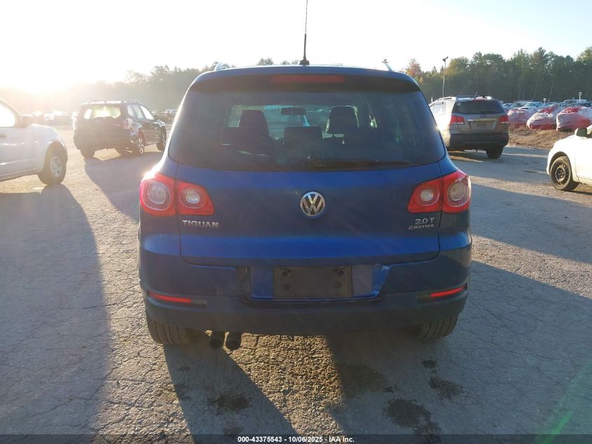 2009 Volkswagen Tiguan Se/Sel VIN: WVGBV75N39W001690 Lot: 43375543