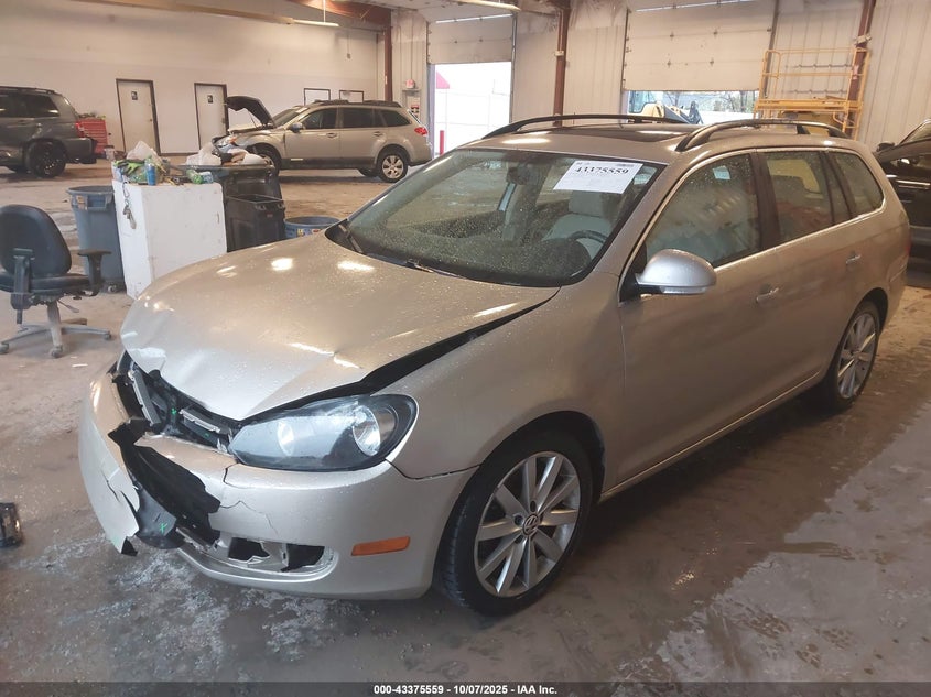 2013 VOLKSWAGEN JETTA SPORTWAGEN 2.0L TDI 3VWPL7AJ9DM660205