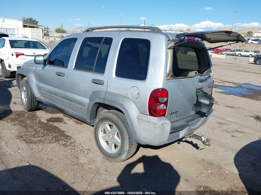 1J4GL48K37W612942 2007 JEEP LIBERTY (NORTH AMERICA) photo no. 3