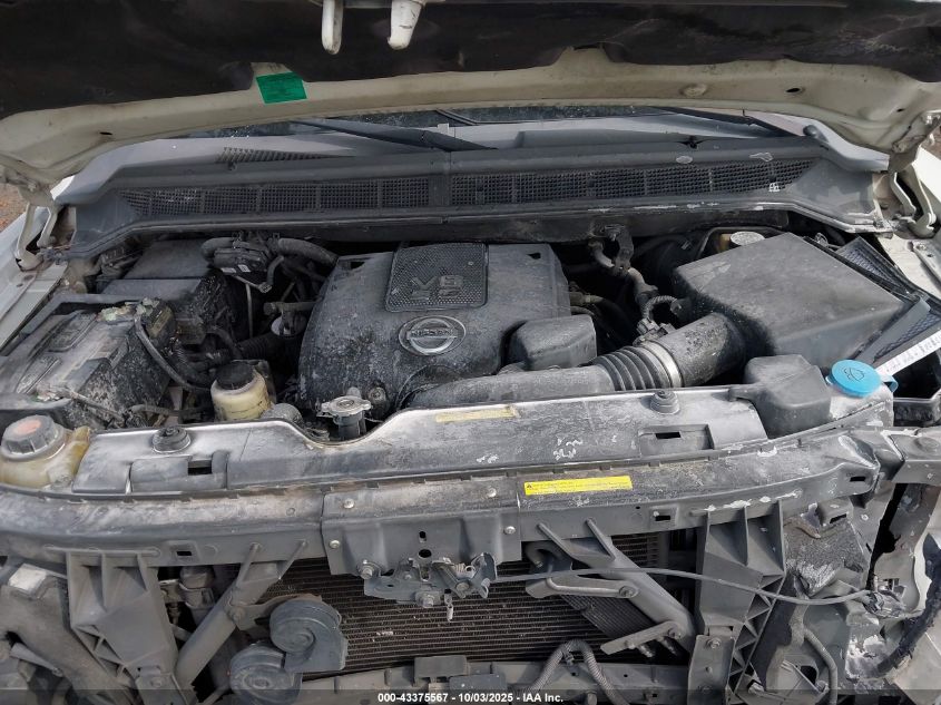 2008 Nissan Armada Se VIN: 5N1BA08D78N628192 Lot: 43375567