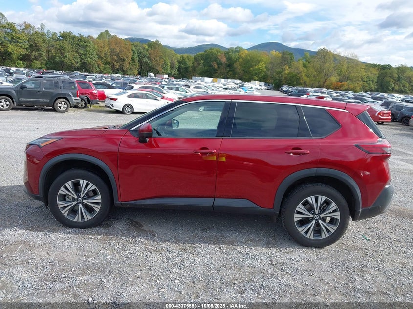 2021 Nissan Rogue Sv Intelligent Awd VIN: 5N1AT3BB2MC772222 Lot: 43375583