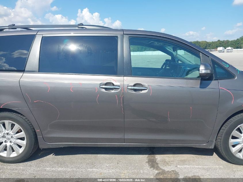 2015 Toyota Sienna Limited Premium 7 Passenger VIN: 5TDYK3DC3FS644827 Lot: 43375596