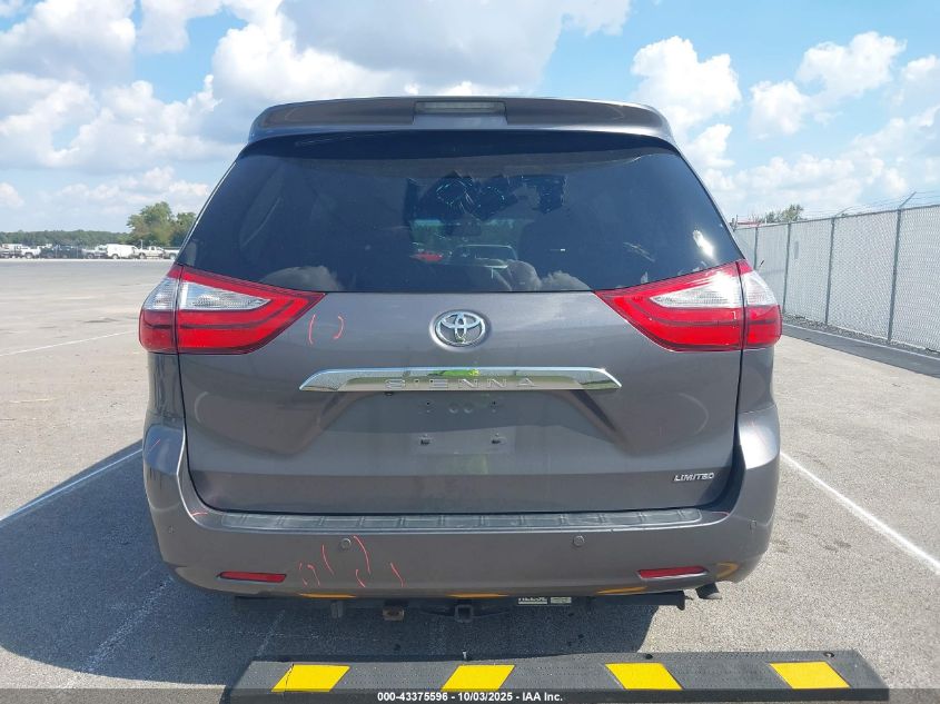 2015 Toyota Sienna Limited Premium 7 Passenger VIN: 5TDYK3DC3FS644827 Lot: 43375596