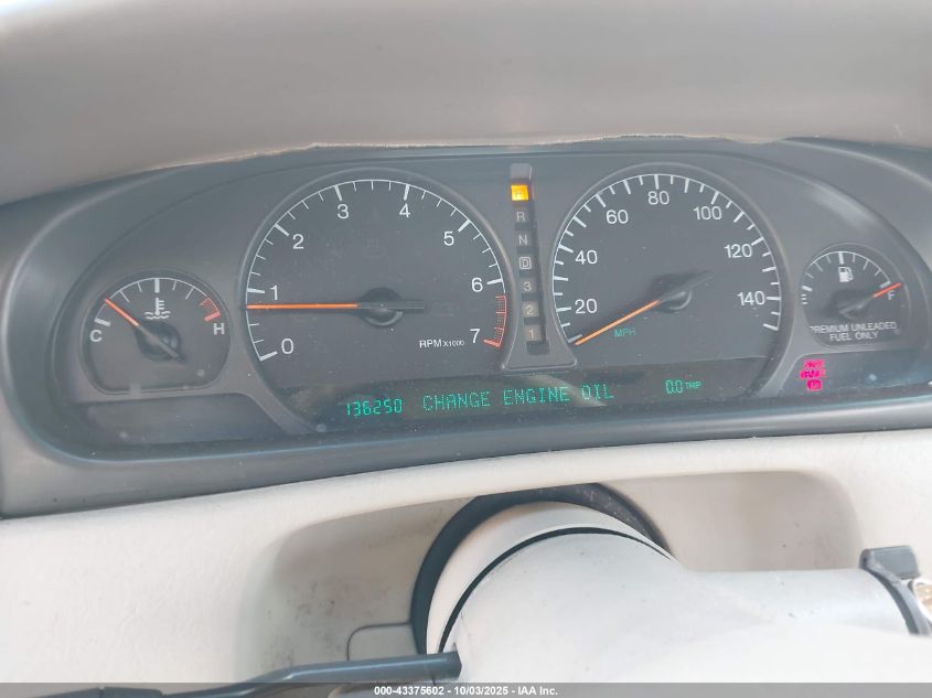 1996 Cadillac Seville Sls VIN: 1G6KS52Y6TU816357 Lot: 43375602