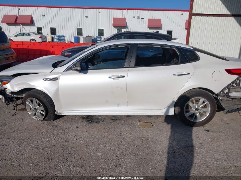 2019 Kia Optima Lx VIN: 5XXGT4L3XKG277968 Lot: 43375624