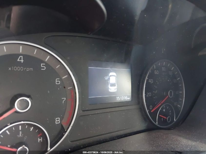 2019 Kia Optima Lx VIN: 5XXGT4L3XKG277968 Lot: 43375624