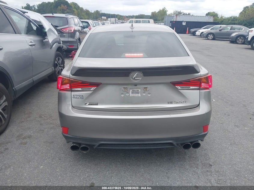 2017 LEXUS IS 200T JTHBA1D29H5045068
