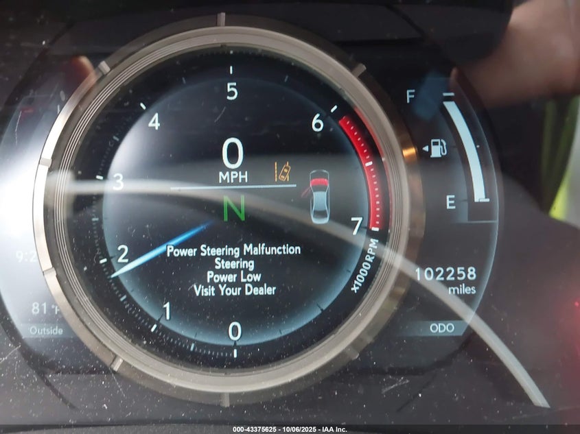 2017 LEXUS IS 200T JTHBA1D29H5045068