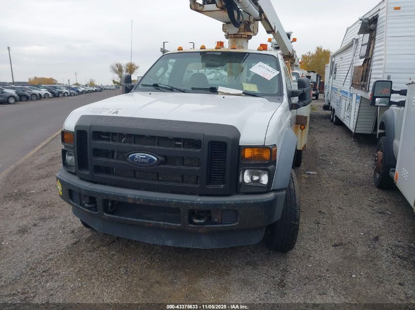 2008 Ford F-450 Chassis Xl/Xlt VIN: 1FDXF46Y28ED45414 Lot: 43375633