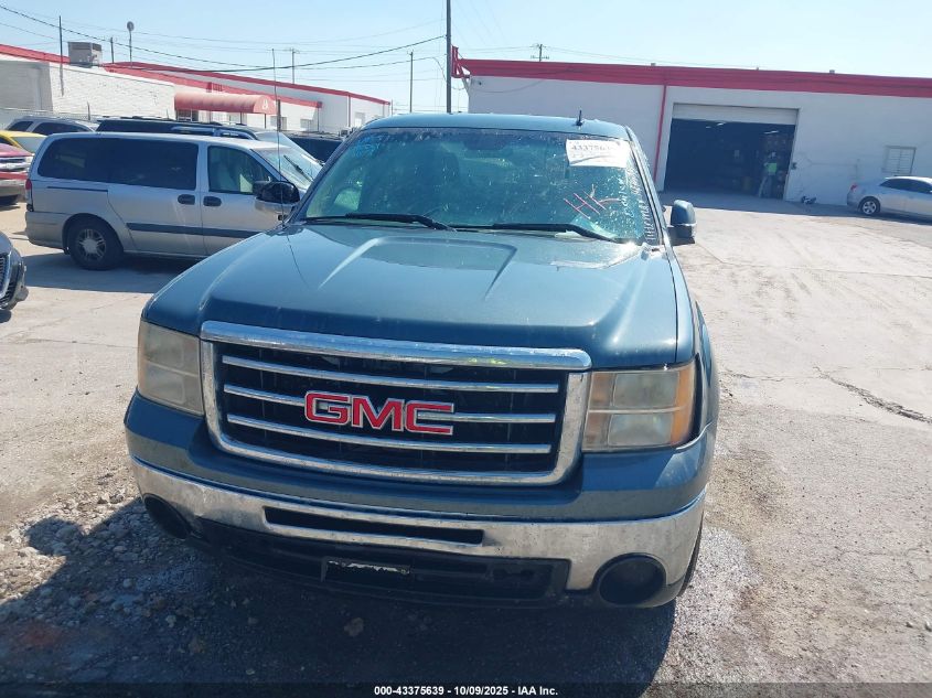 2012 GMC Sierra 1500 Sl VIN: 3GTP1UEA6CG197535 Lot: 43375639