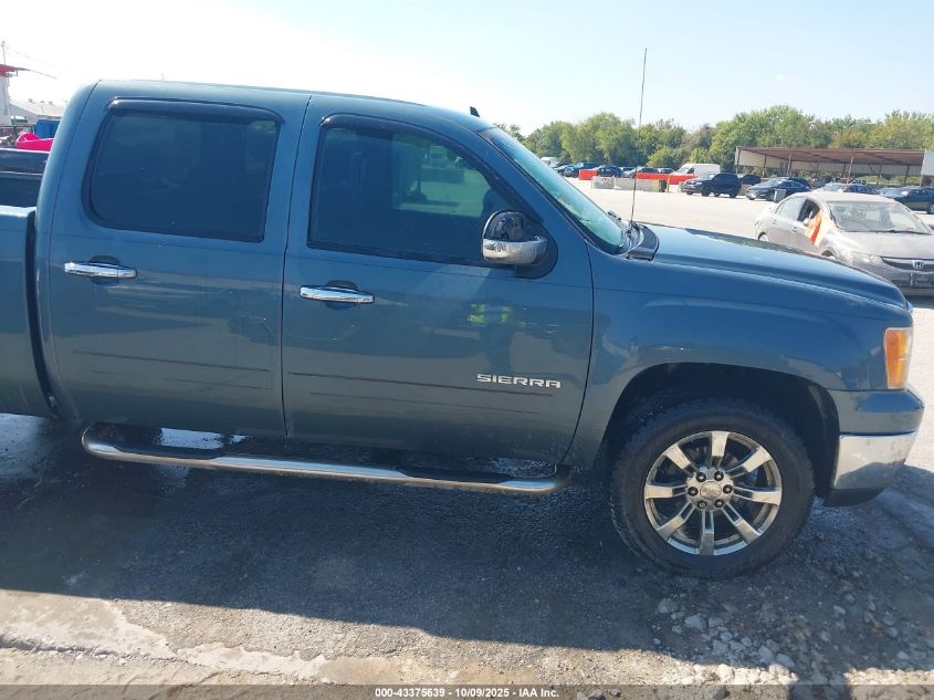 2012 GMC Sierra 1500 Sl VIN: 3GTP1UEA6CG197535 Lot: 43375639