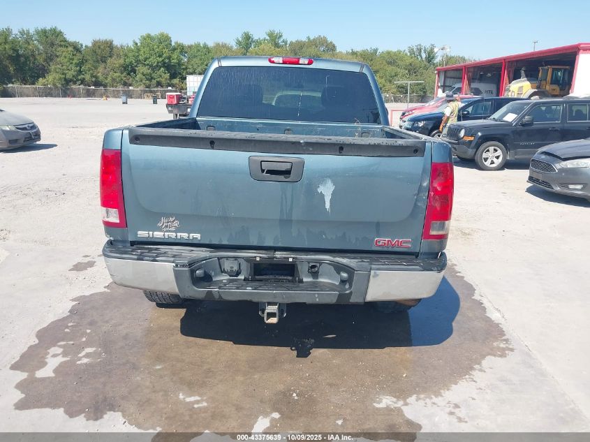 2012 GMC Sierra 1500 Sl VIN: 3GTP1UEA6CG197535 Lot: 43375639