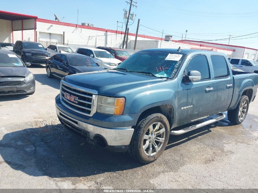 2012 GMC Sierra 1500 Sl VIN: 3GTP1UEA6CG197535 Lot: 43375639