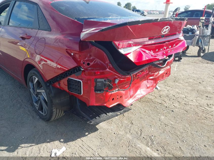 2025 Hyundai Elantra Sel Sport VIN: KMHLM4DG9SU047468 Lot: 43375686