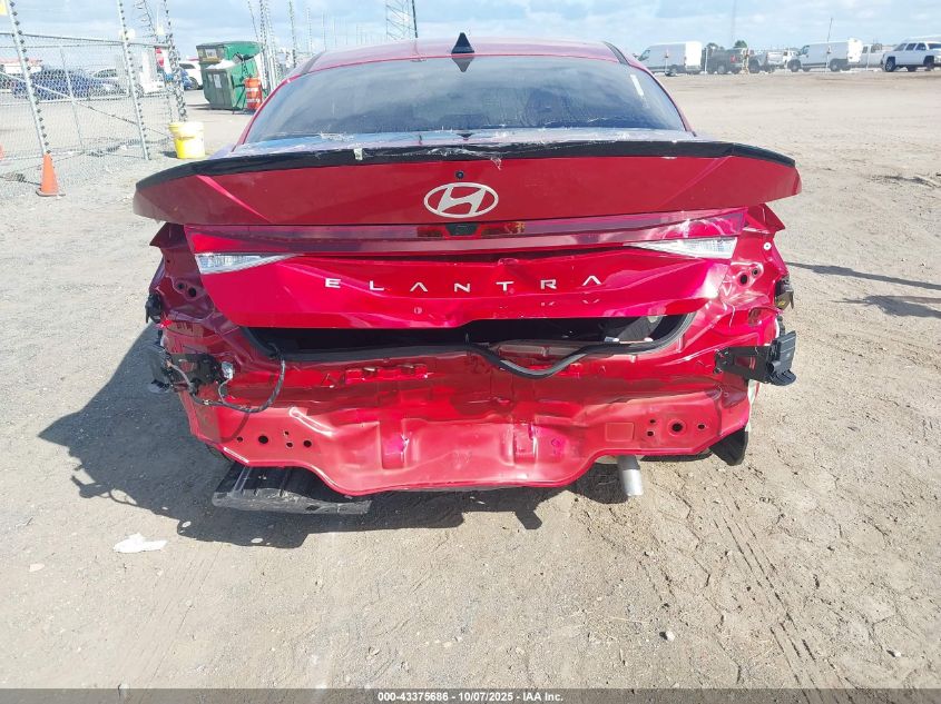 2025 Hyundai Elantra Sel Sport VIN: KMHLM4DG9SU047468 Lot: 43375686