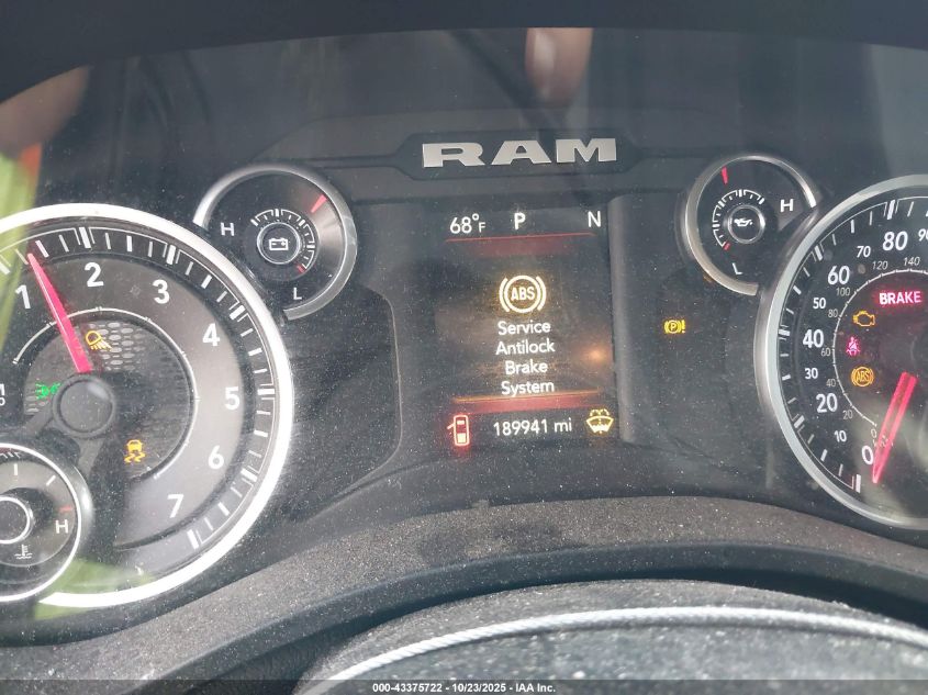 2020 Ram 1500 Lone Star 4X4 5'7 Box VIN: 1C6SRFFT7LN154898 Lot: 43375722