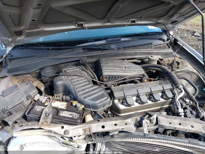 2001 Honda Civic Lx VIN: 2HGES16571H617029 Lot: 43375726