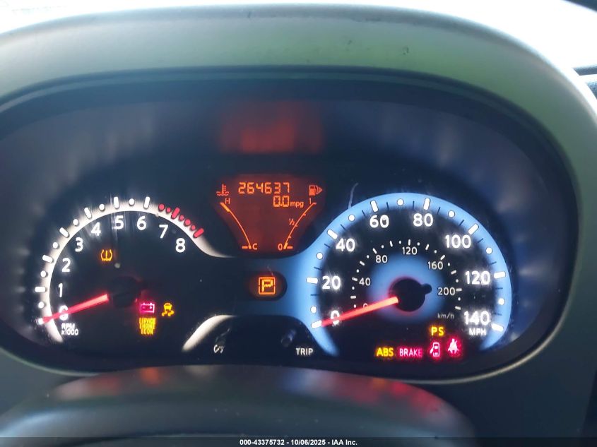 2011 Nissan Cube 1.8S VIN: JN8AZ2KR5BT204865 Lot: 43375732